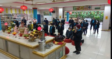 第2年停办阁庆  简化仪式    膜拜师尊庆创阁