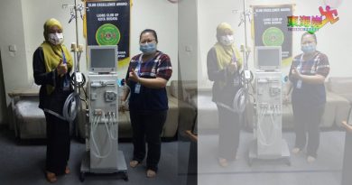 文化城狮子会洗肾中心 获慈爱人间赠洗肾机