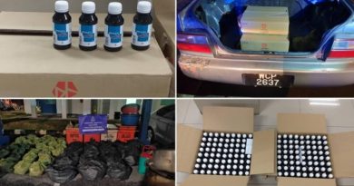 为RM100运送葛冬水    男子被捕尿检呈阳
