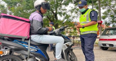 彭陆交局 “摩哆特别行动”    开116张罚单
