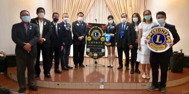 大马国际狮子会308B1区总监 访文德甲狮子会交流