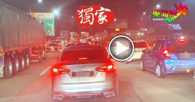 罗厘抛锚  加叻大道堵塞