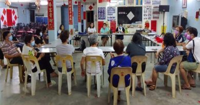 百乐县客家公会妇女组歌咏班会议     商办活动