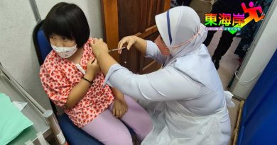 儿童接种疫苗计划开跑 劳勿30名儿童 率先接种