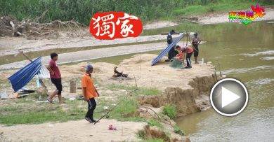 水灾后文冬掀钓鱼乐  幸运可钓到苏丹鱼