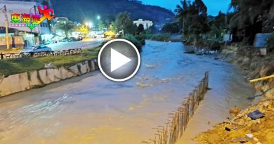 文冬豪雨河水涨 民忧崩塌恶化 　