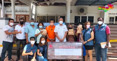 淡属农企福利社 移交3万5000予火灾灾黎