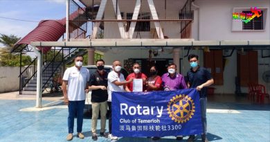 残障中心灾后维修完工 感谢淡马鲁扶轮社协助