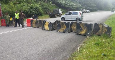 【今日东海岸】巴登威利至双溪高岩封路  被迫选择交替路线 运输  民众  乱了阵脚