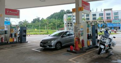 关丹各油站一切正常   汽油库存 ATM现金 足够