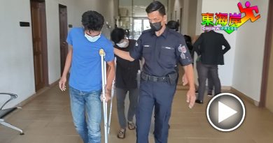一个跌伤  一个撞伤  难兄难弟同被控行劫  收藏贼赃不认罪