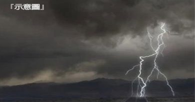 遭雷殛    男子卧尸后巷