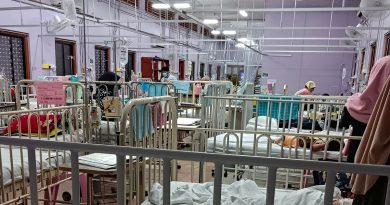 尤其专科儿科病房 丹各医院   入住患者增