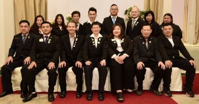 丹辉煌文化城狮子会 江慧玲当选会长职