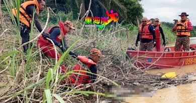 结伴水坝钓鱼冲走  消防搜寻犬找到尸体