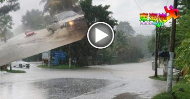 逢雨必灾  文冬吉隆坡路交通中断
