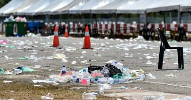 大型活动后遍地“黄金”   人民环境清洁意识待提升