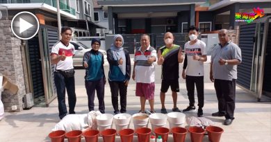 淡马鲁农业局城市农业计划 指导水培种植 自供自足