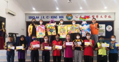 国际狮子会308 B1区第二专区第三分区       举办和平海报绘画比赛