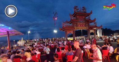 而连突观音庙平台扩建落成 香火庆典共旺 人潮同欢