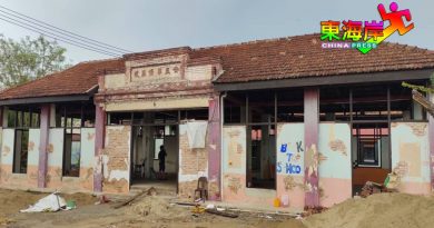 直凉华小为维修项目进行中    文物馆修缮不接受安置捐献者名字
