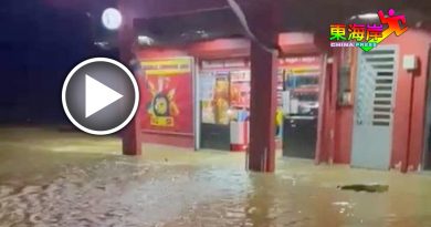 一场豪雨  文冬加叻也沦陷