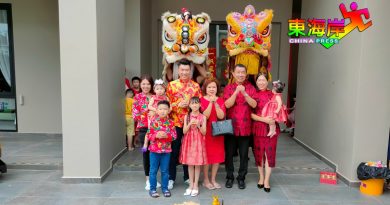 拿督斯里孙诗传开放门户    庆新年  新家入伙双喜