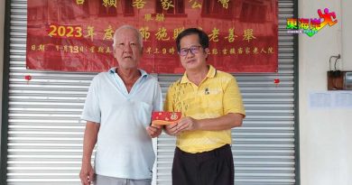 吉赖老人院耆老 喜获红包