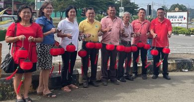 3000红灯笼高挂    双溪仁新村满溢新春气氛