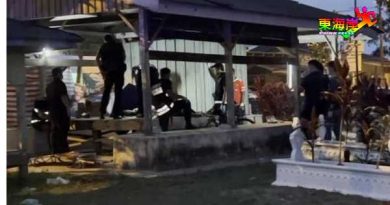 男子毙命坟场凉亭