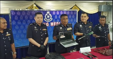 专向“摆空城计”住家下手    关丹警方捕3人  破8起窃案