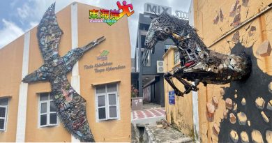 再循还物制雕像好吸睛   成关丹旅游景点