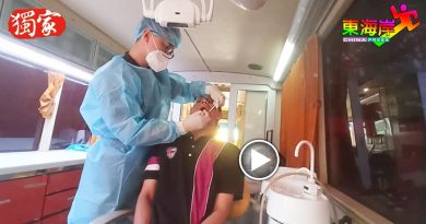 东姑安布安阿兹安技职学院     700学生检查牙齿