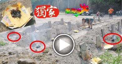 迁新坟 纸宝突自燃  啧啧奇事让人惊讶