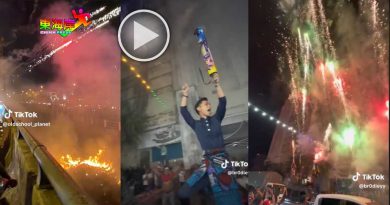 烟花爆竹响不停 哥市人庆开斋节 气氛高涨（有视频）