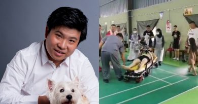 参加羽球比赛  华男猝死