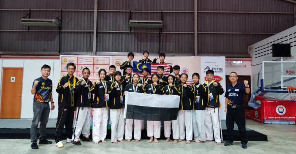 彭亨州队伍参加马来西亚国际苍轩跆拳道“跆拳道世界杯公开赛”。