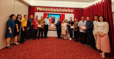 夏福利：组团赴古晋考察     冀乡亲支持新厦筹款
