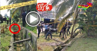 男子卧尸沟渠  大批警察到来调查　