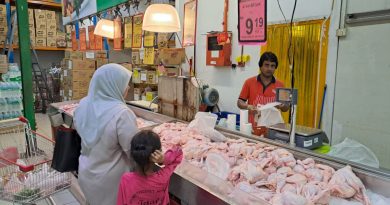每公斤RM8.80-RM9.19    取消顶价 彭肉鸡反降价