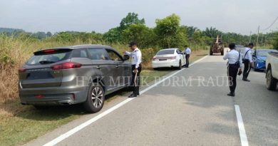 车辆超速行驶引民忧 交警取缔发20罚单