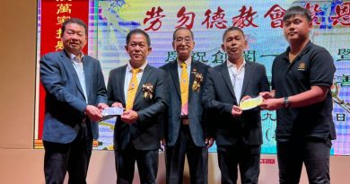 劳勿德教会紫恩阁晚宴：杨仁川促从根本解决缺粮问题 应批地  让人民务农