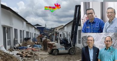 廖中莱心系文冬   亲自了解火灾重建问题