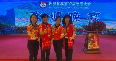 登客家公会4代表   赴华出席世客大会