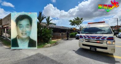 六旬华男 暴毙家中多日     友人上门寻人发现
