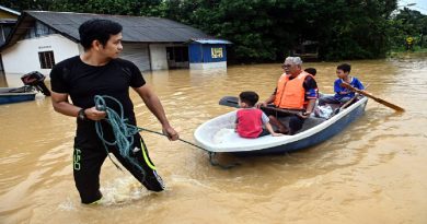 登13条河流处危险水平    仍持续上升