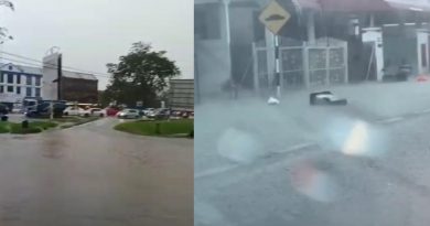 视频| 连续下数小时雨低洼地区积水    轿车只能涉水而过
