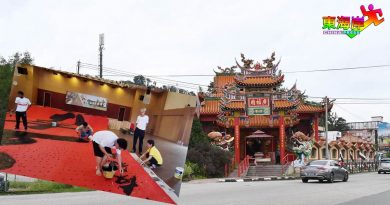 百尺贺年条幅  年廿九  悬挂在百年广福庙