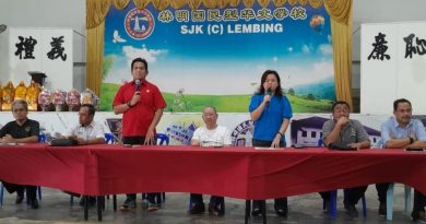 中央申请批准1亿令吉拨款  林明修建长达6公里防洪堤