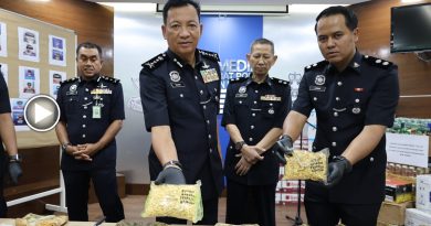 视频丨文冬立卑关丹雷霆取缔    连破毒品偷窃私酒案
